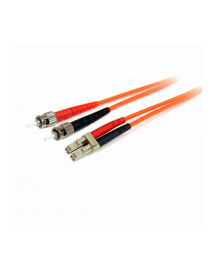 1M FIBER PATCH CABLE LC - ST StarTech.com 1m Multimode 62,5/125 Duplex LWL-Patchkabel LC - ST - Glasfaser Netzwerkkabel