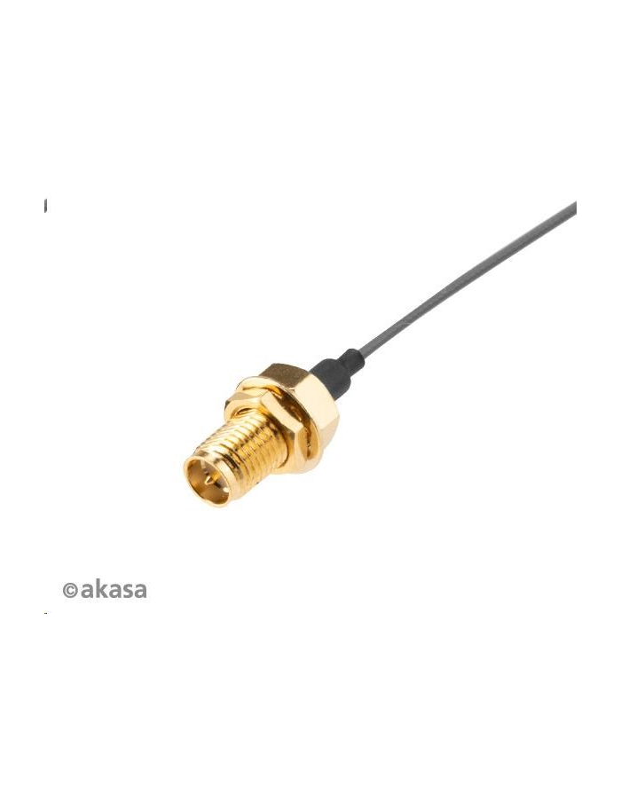 Akasa kabel I-PEX MHF4L na RP-SMA female, 22cm, 2pcs/pack (AKA)