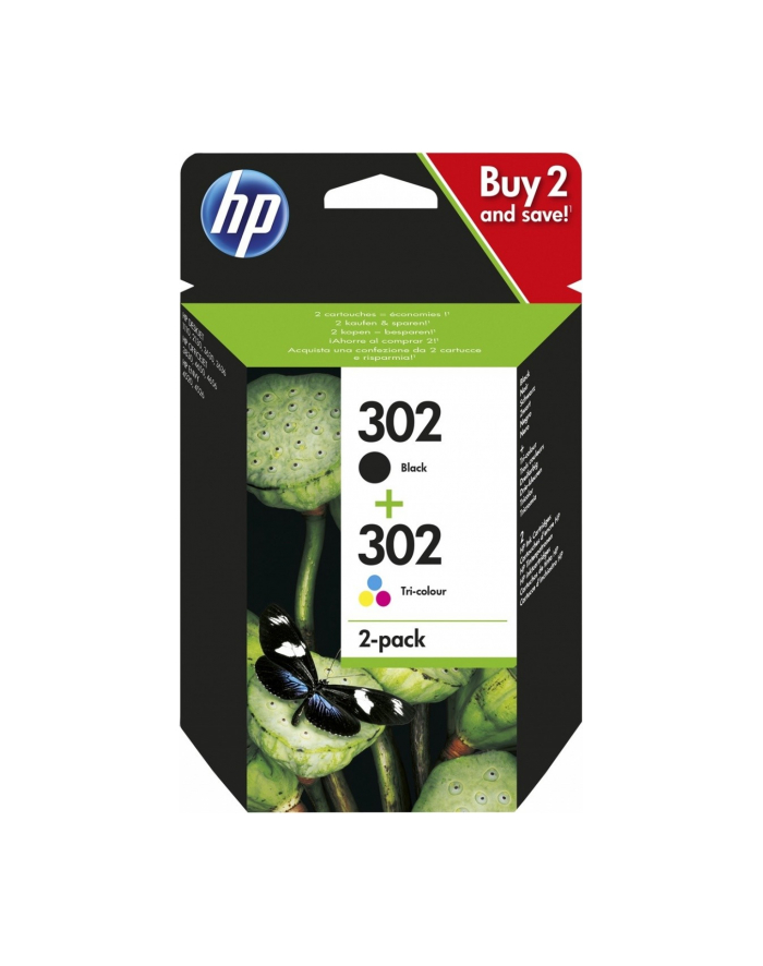 Combo Pack Ink 302BK+CL X4D37AE