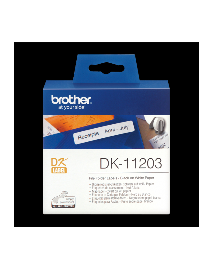 Etyk.papierowe DK11203 (17x87mm)300 szt.