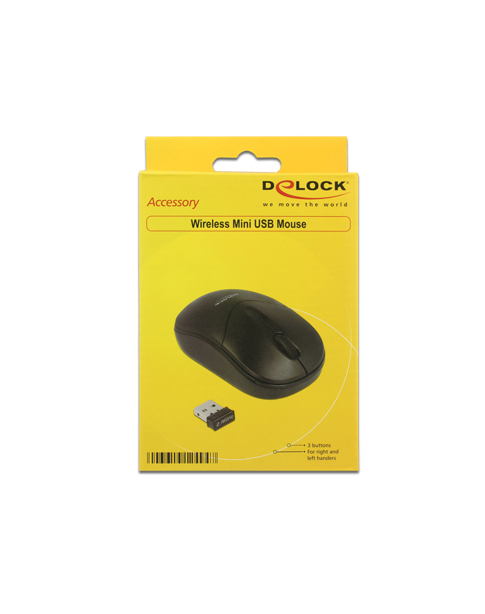 Delock 1-scroll 2,4 GHz 12494 czarna