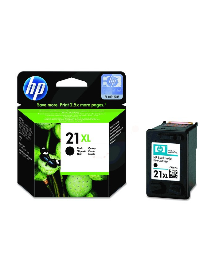 HP Głowica drukująca 21 black | 5ml | DeskJet3940/3920,PSC1410 (C9351AE#ABE)