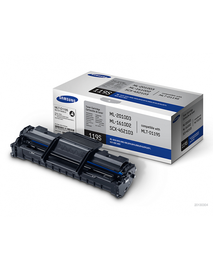 Samsung Electronics Polska SAMSUNG Toner Czarny MLTD119S=MLT-D119S 2000 str.