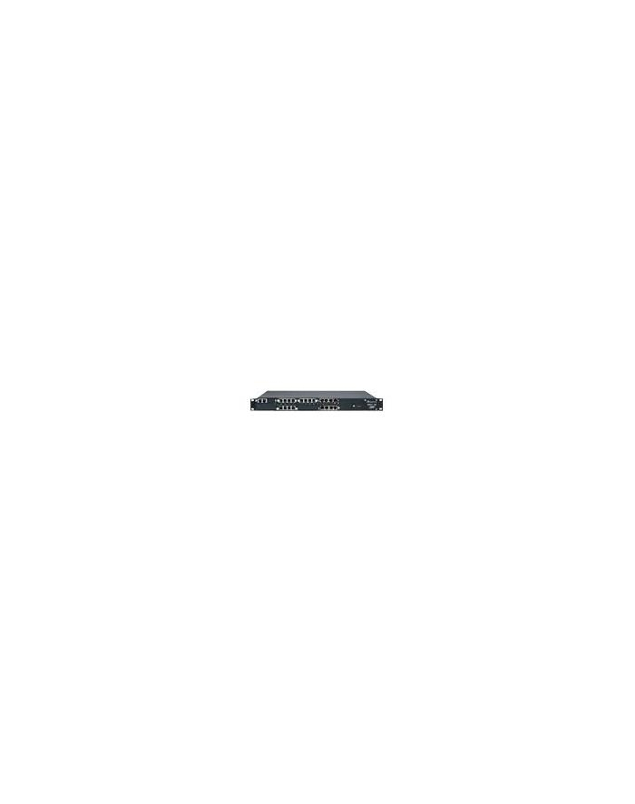 Audiocodes Includes Mediant 1000B chassis one pair of GE ports and single AC power supply Order M1KB-SWX module for additional 2 pairs of Active/Standby GE interfaces.Supports OSN3 M1KB