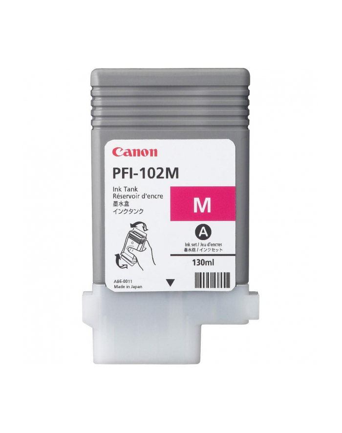 CANON Tusz Canon CF0897B001AA (oryginał PFI-102M=PFI102M; 130 ml; czerwony) CF0897B001AA