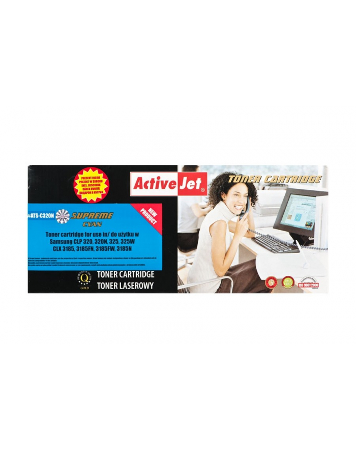 TONER ACTIVEJET SAMSUNG CLP-320  1K CYAN  ATS-C320N