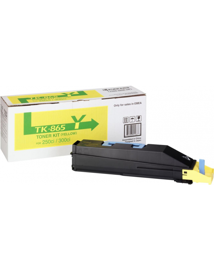 Toner Kyocera TK-865-Y | 12000 str | Yellow | TASKalfa 250ci 300ci