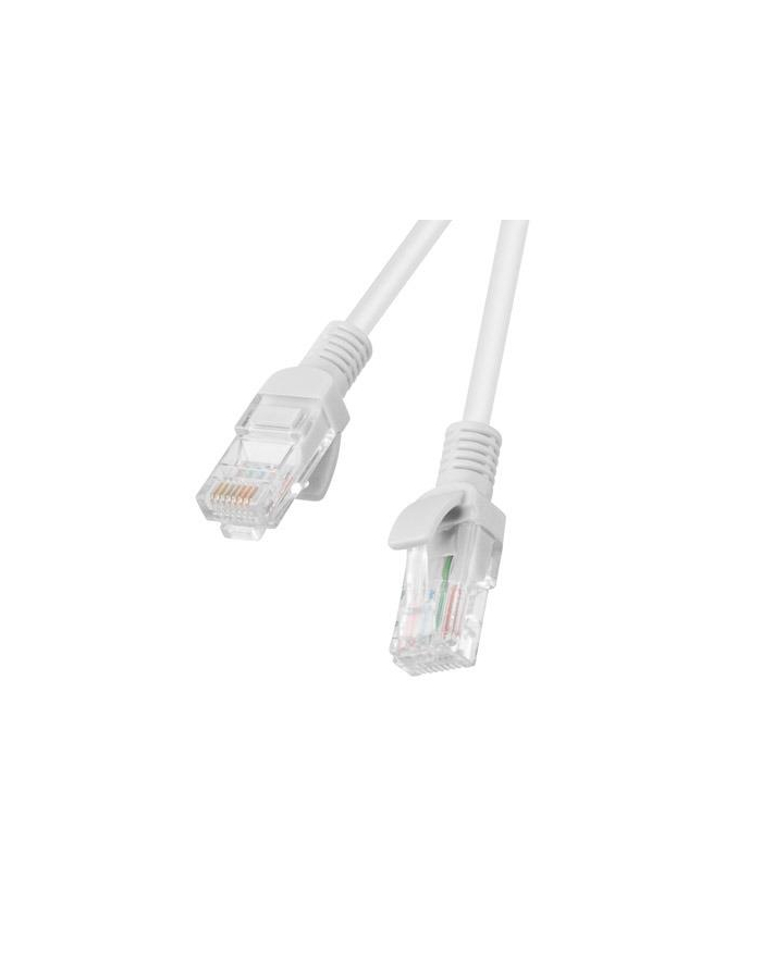 Patchcord Lanberg UTP kat.5e 2m szary 10-Pack
