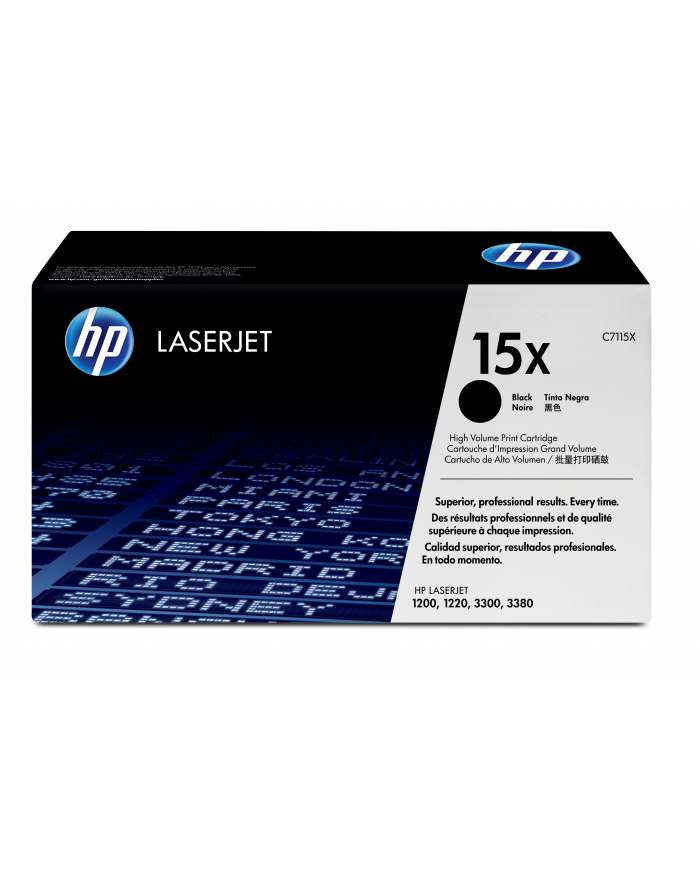 Hewlett-Packard HP Toner Czarny HP15X=C7115X 3500 str C7115X