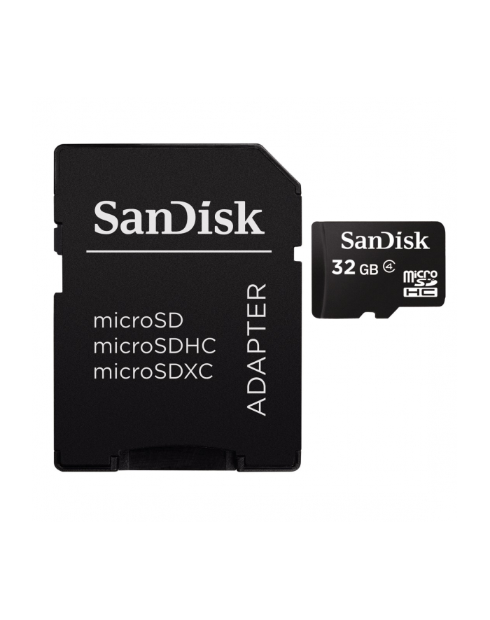 Sandisk karta pamięci Micro SDHC 32GB + Adapter SD