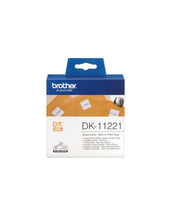 Brother Taśma Square Paper Label | 23mm x 1000mm