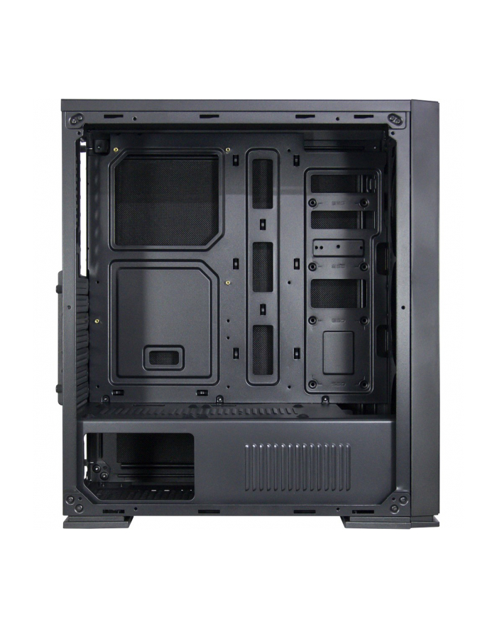 Inter-Tech F-762 silencers, Tower Case (Black)