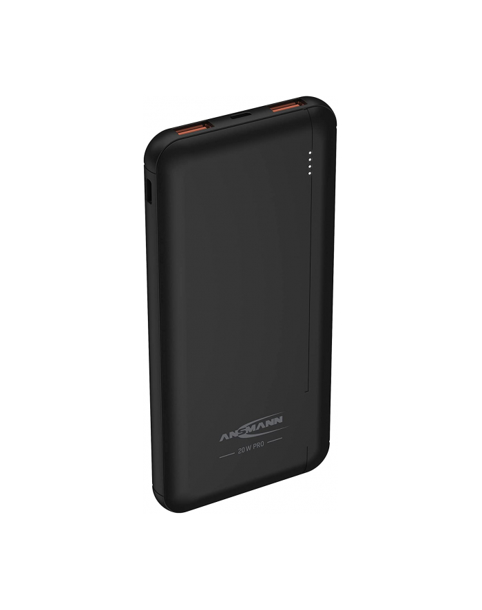 Ansmann Powerbank 20000mAh PB320PD Kolor: CZARNY, 20,000 mAh
