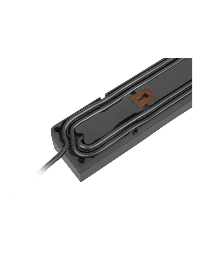 armac Listwa zasilająca Z5 1.5M 5x230v 10a Z5/CZ/15 czarna