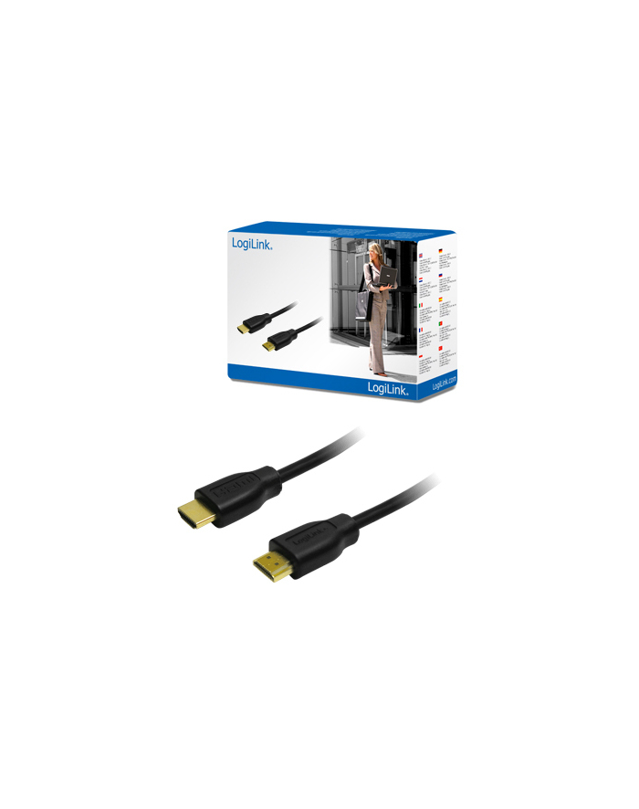 Kabel HDMI v1.4 GOLD dł. 5m - LogiLink