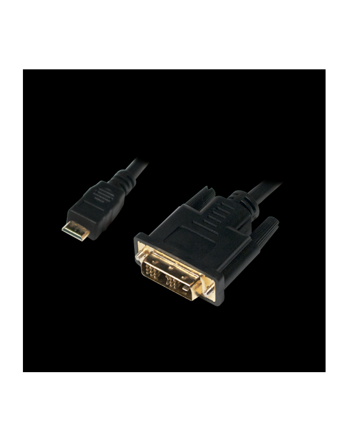 Kabel HDMI Logilink CHM002 mini HDMI - DVI/D M/M 1m