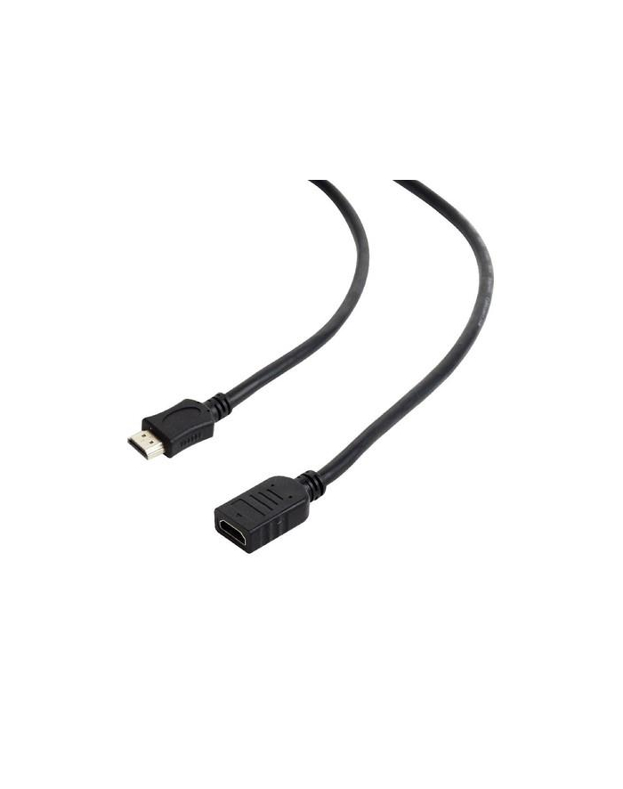 Przedłużacz HDMI Gembird A-A M/F V1.4 high speed Ethernet 0.5M