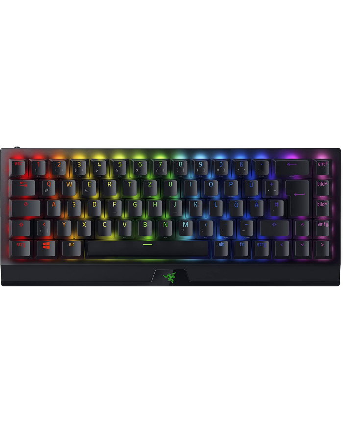 D-E layout - Razer BlackWidow V3 Mini HyperSpeed, gaming keyboard Kolor: CZARNY, Razer Yellow