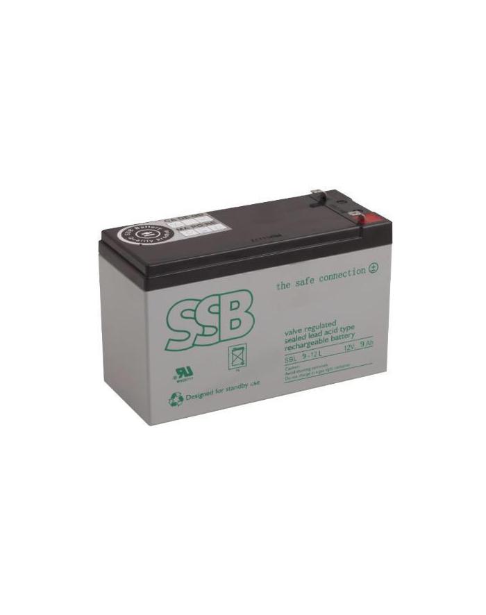 SSB akumulator 12V/9,0Ah T2 - faston 6,3 mm