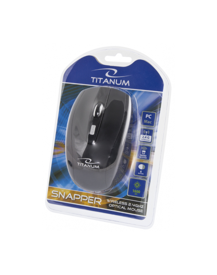 TITANUM 6D TM105K 2.4 GHz Czarna