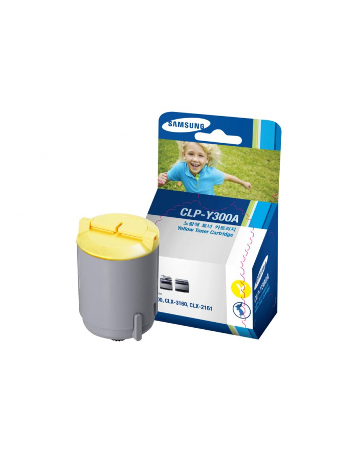 Toner Samsung CLP-Y300A do CLP-300 yellow - 1000str. (CLP-Y300A/ELS)