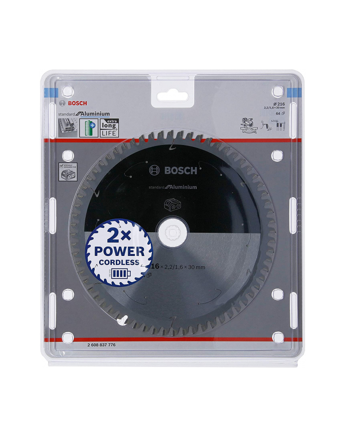 Bosch Piła zębata Standard for Aluminium  2608837776