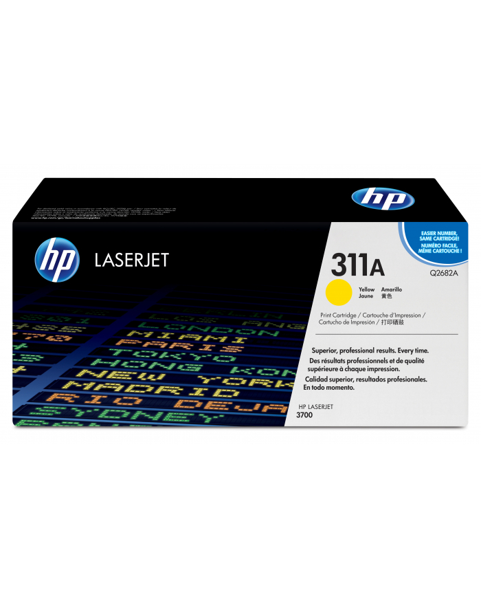 Hewlett-Packard Hewlett Packard Toner HP 311A do Color LaserJet 3700 | 6 000 str | yellow Q2682A