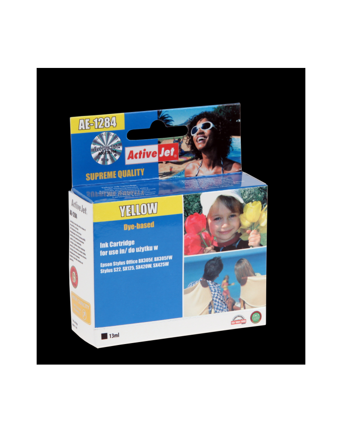 TUSZ ACTIVEJET EPSON S22/SX125 YELLOW AE-1284