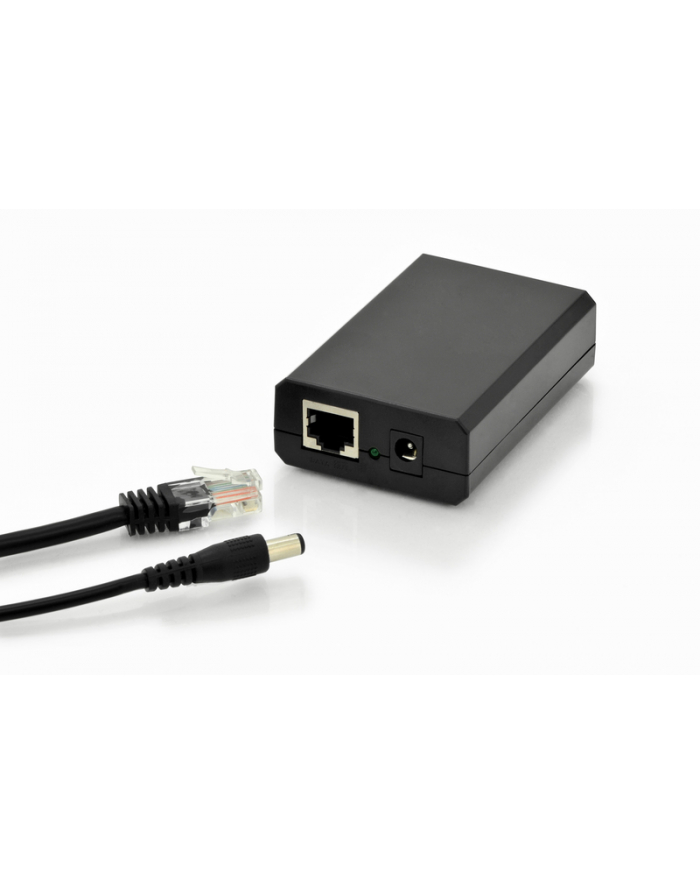 Digitus assmann Rozdzielacz/Splitter PoE + 802.3at max 48V 24W Gigabit do DATA/DC (DN-95205)
