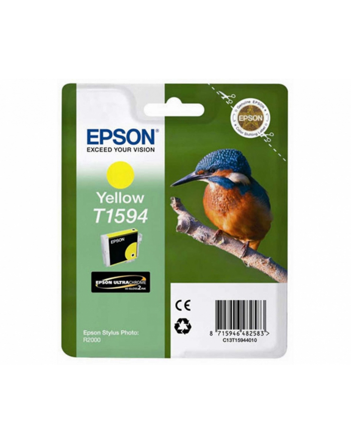 Tusz EPSON T1594 YELLOW 17ml do Stylus Photo R2000