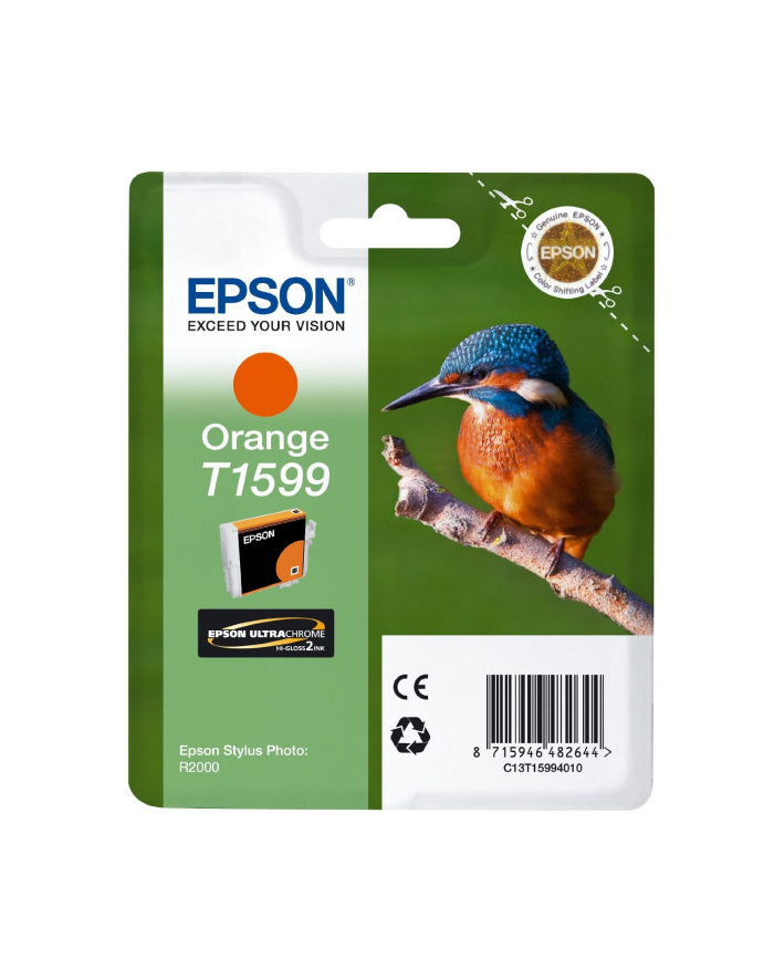 Tusz EPSON T1599 ORANGE 17ml do Stylus Photo R2000