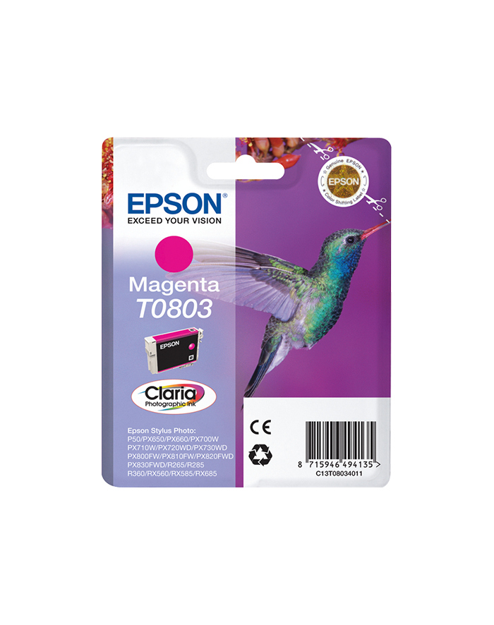Tusz T0803 MAGENTA do PX660/P50/PX710W/700/810FW