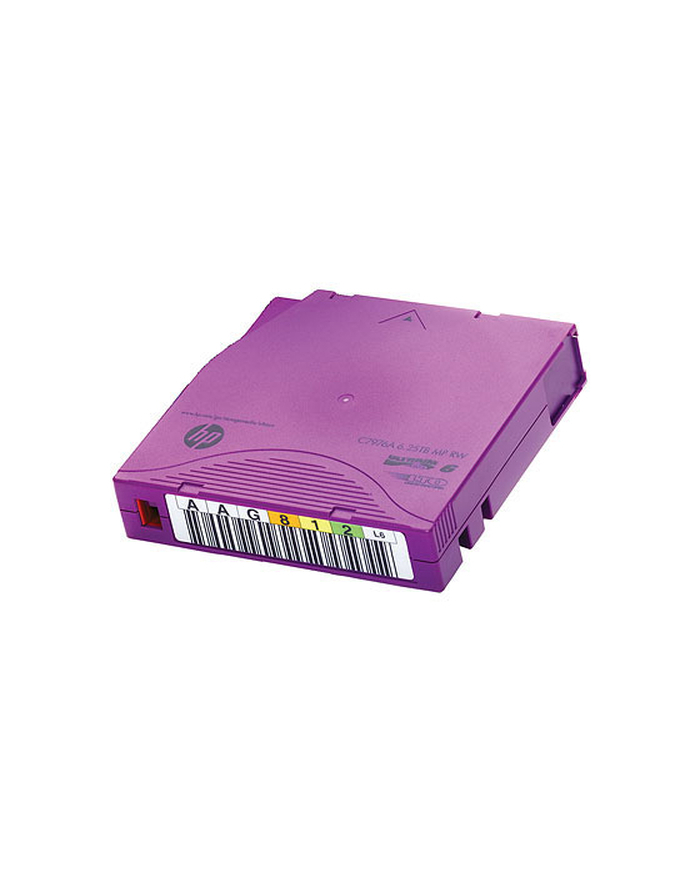 Taśma HP LTO-6 Ultrium 6.25 TB MP RW Non Custom Labeled Data Cartridge 20 szt.