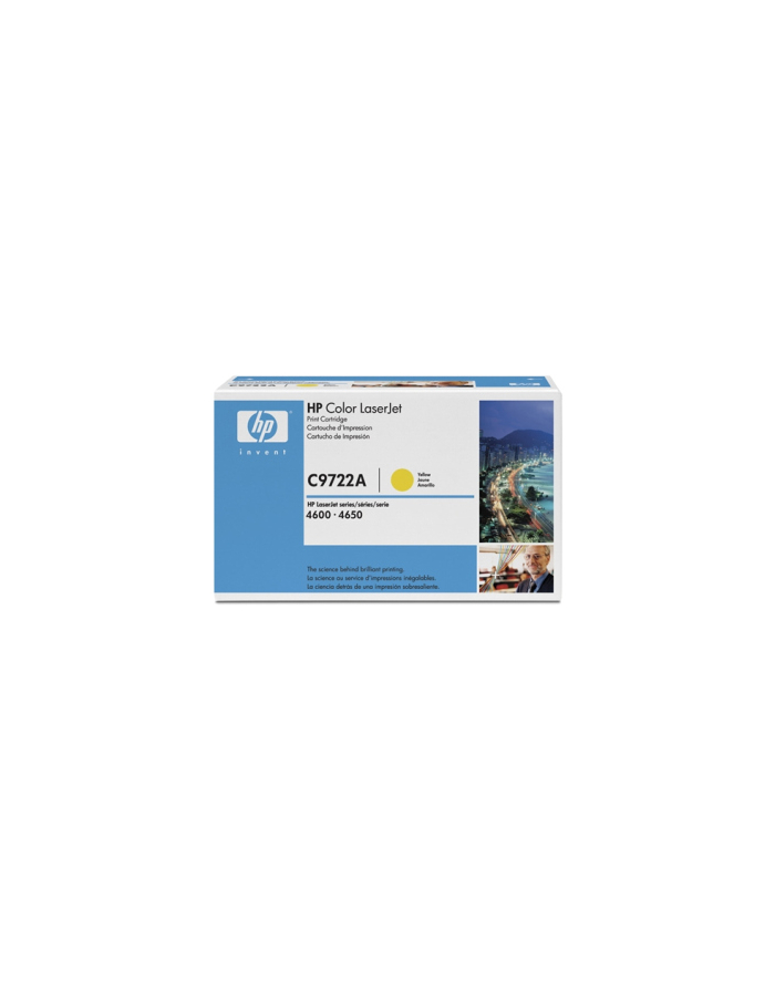 Toner HP Yellow C9722A