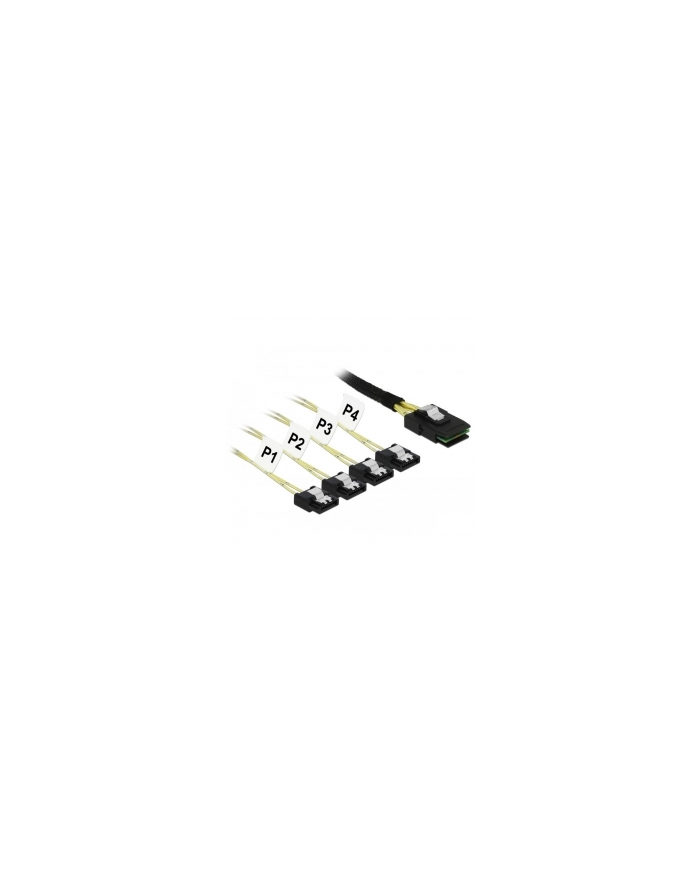 Delock mSAS SFF-8087> 4xSATA 7Pin 1m (85731)