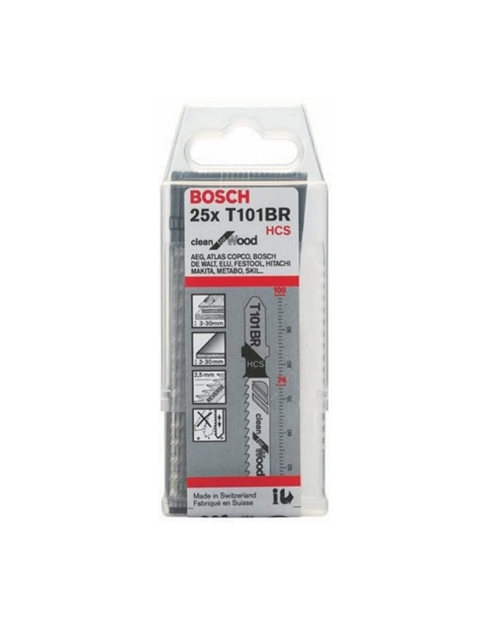 Bosch brzeszczot T101BR 25szt. 2608633623