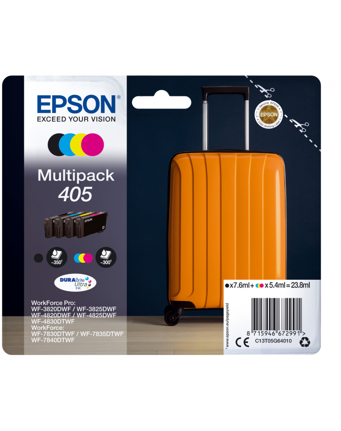 EPSON Multipack 4-colours 405 DURABrite Ultra Ink