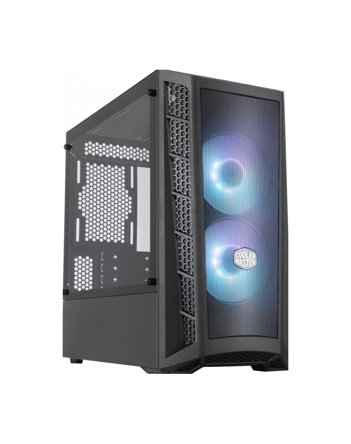 Cooler Master MasterBox MB311L ARGB, tower case (black, tempered glass, incl.ARGB controller)