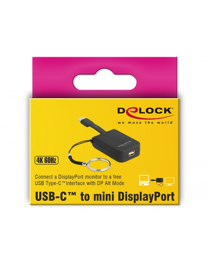 Delock USB C> miniDP 4K 60Hz Key (63939)