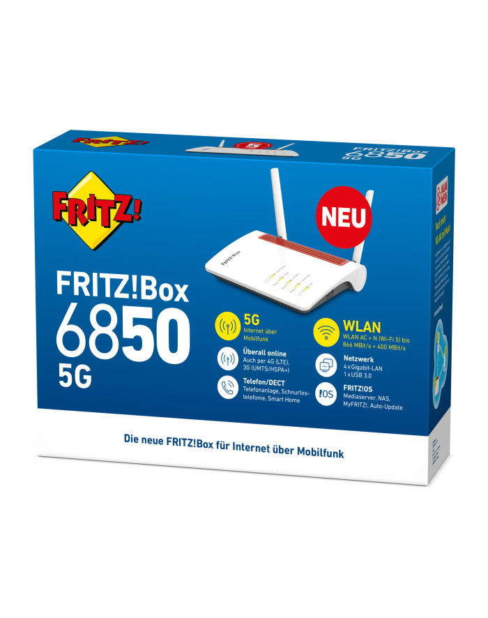 Avm Fritz!Box 6850 5G 20002914