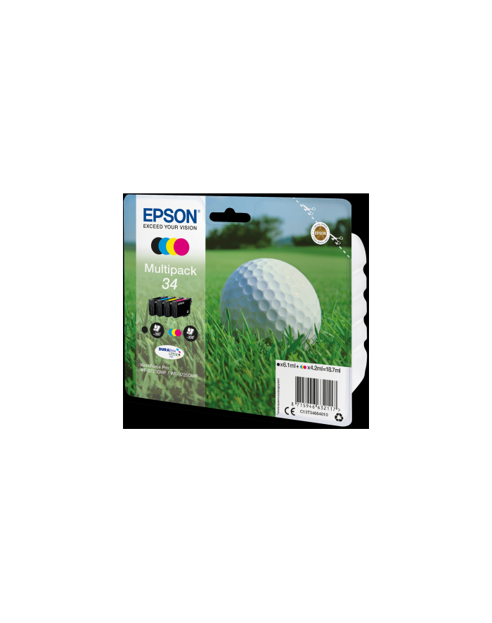 EPSON 34 Ink Multipack CMYK Blister