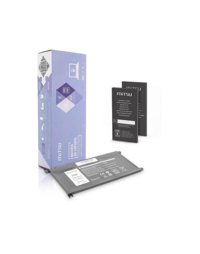 Bateria do Dell Vostro 14 (5468), Inspiron 15 (5568) 2200 mAh (25 Wh) 11.4 Volt