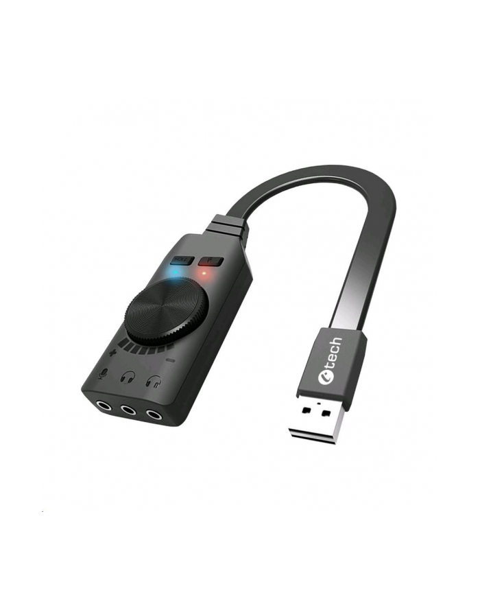 C-TECH karta SC-7Q, 7.1 surround sound, audio switch