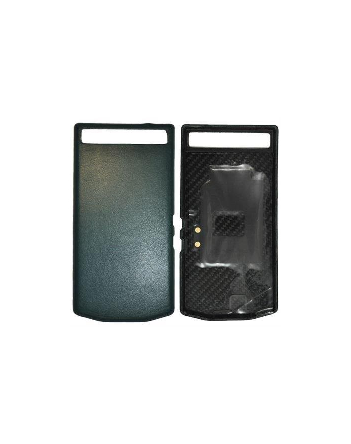 Blackberry PD Leather Battery Door Cover P`9982 june bug green