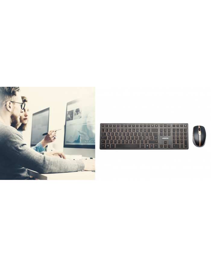 CHERRY DW 9000 SLIM Desktop Set - US Layout JD-9000EU-2
