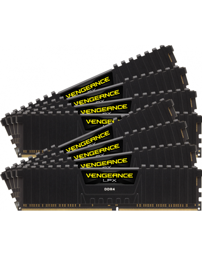 Corsair Vengeance LPX 256GB (8 x 32GB) DDR4 2666 (PC4-21300) C16 1.2V, Black