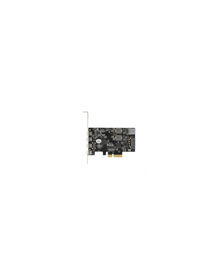 DeLOCK PCI Express x4 card for 4 x USB Type-C + 1 x USB Type-A - SuperSpeed ??USB 10 Gbps - low profile form factor, USB controller 90059