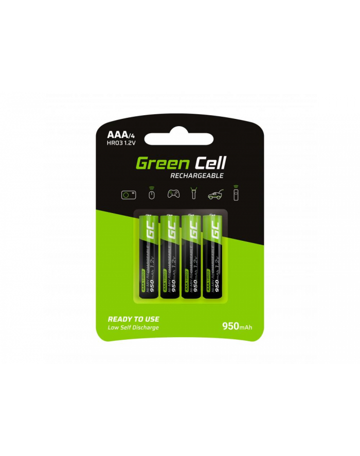 Green Cell 4x Akumulator AAA HR03 950mAh
