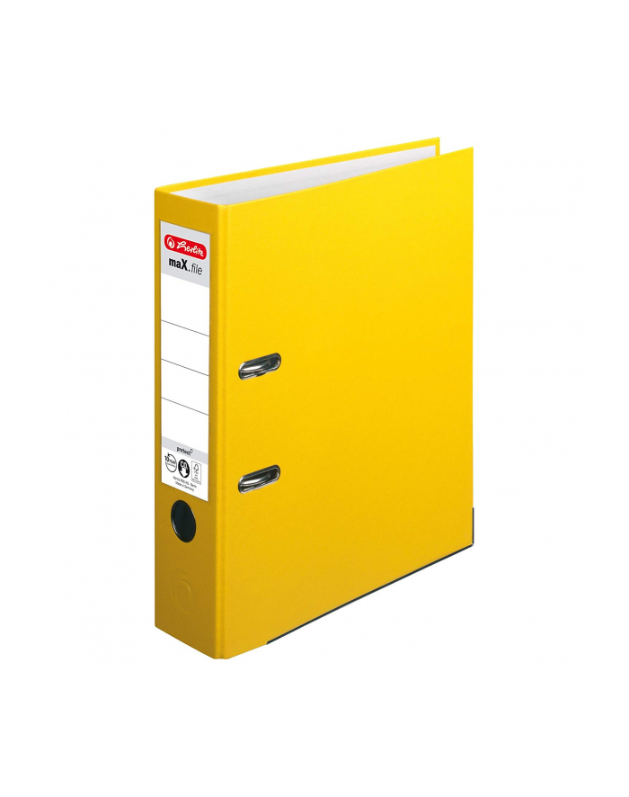 Herlitz Folder Protect yellow 8cm A4