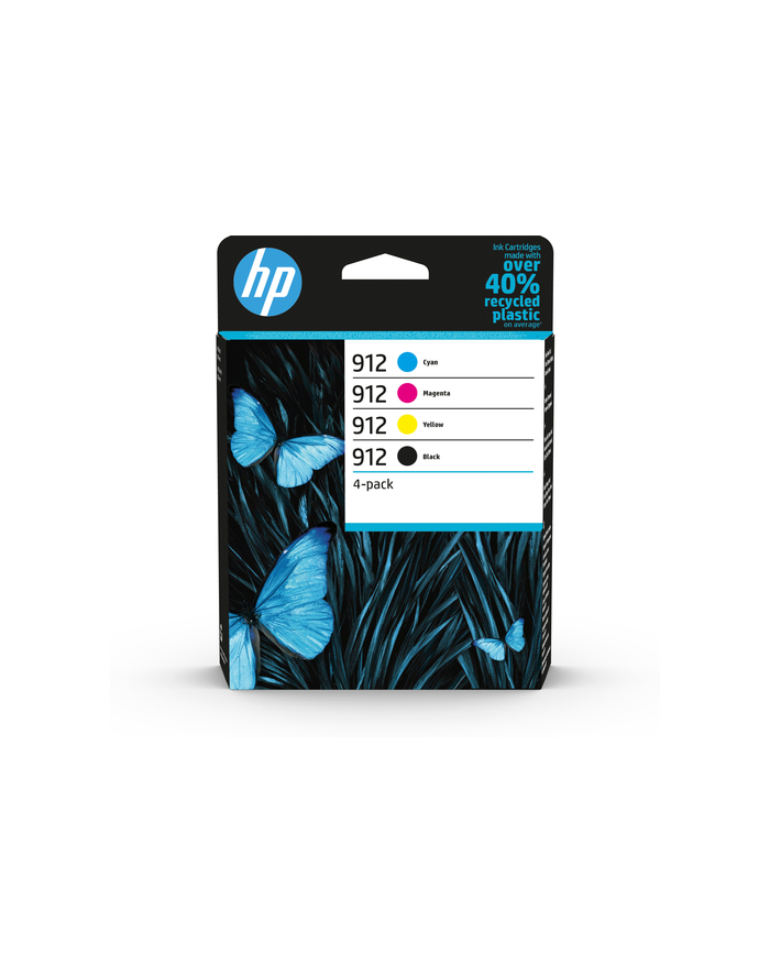 hp inc. HP 912 CMYK Original Ink Cartridge 4-Pack